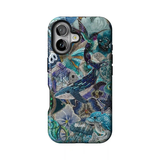 Blue Crush iPhone Case