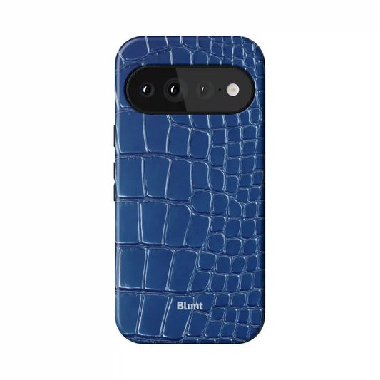 Blue Plush Pixel Case