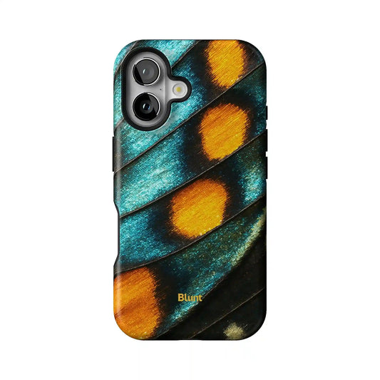 Teal Flicker iPhone Case