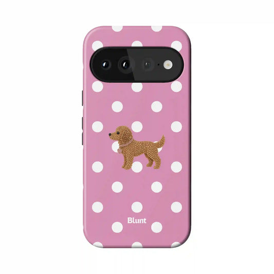 Polka Goldie Pixel Case
