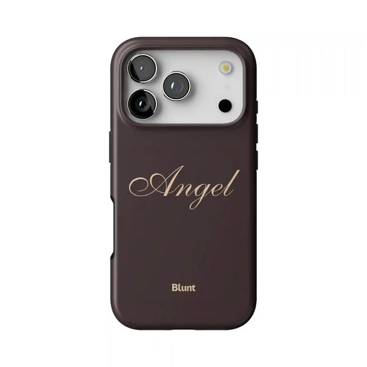 Brown Angel iPhone Case