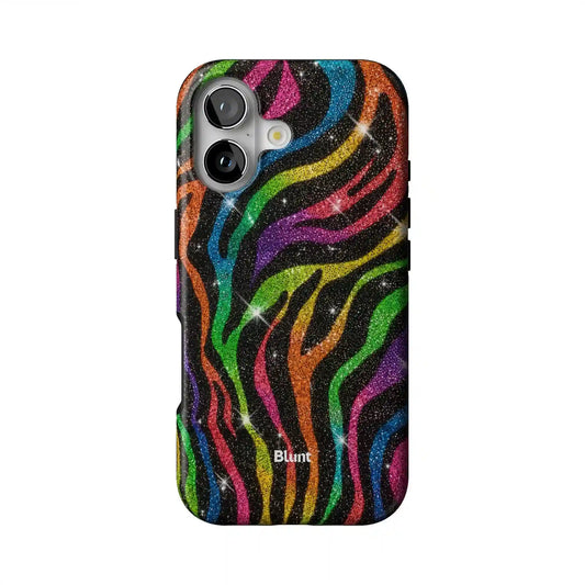Striped Aura iPhone Case