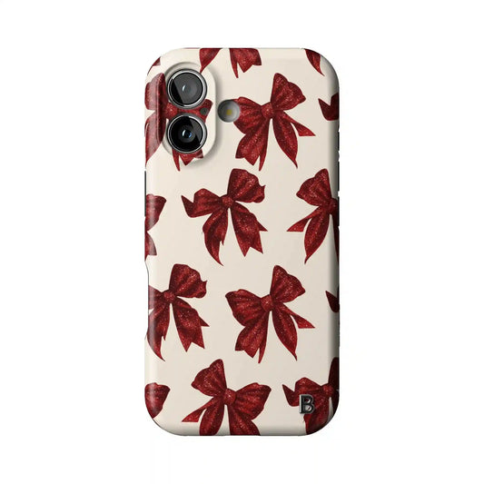 Bordeaux Statement iPhone Case