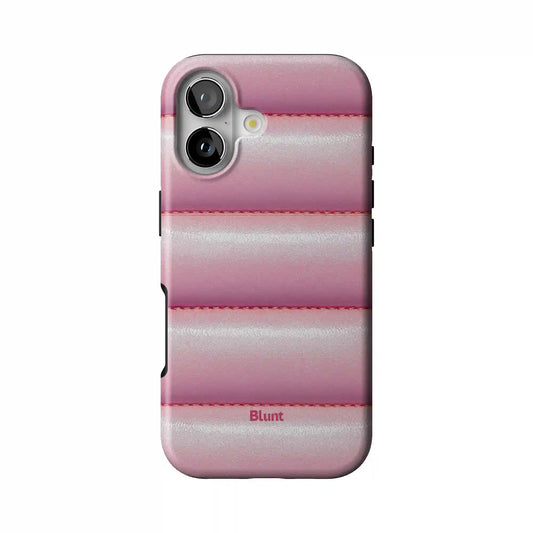 Pink Puffer iPhone Case