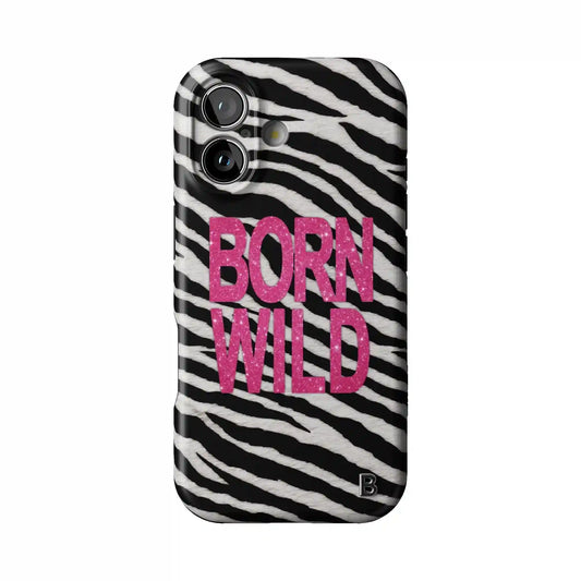Born Wild Statement iPhone Case