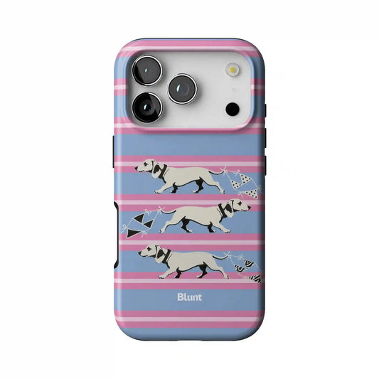 Striped Kini Weenie iPhone Case