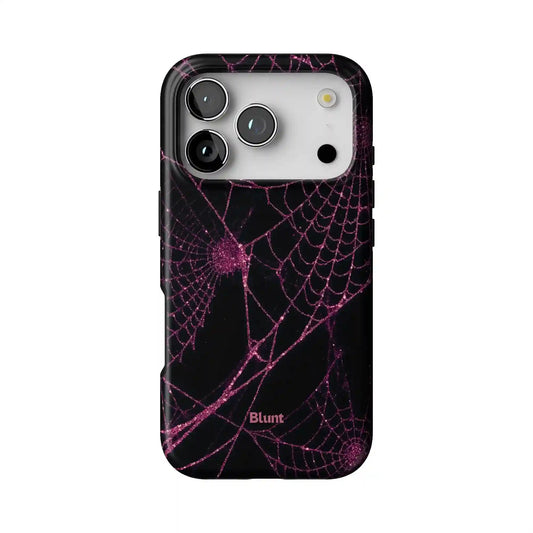 Pink Web iPhone Case