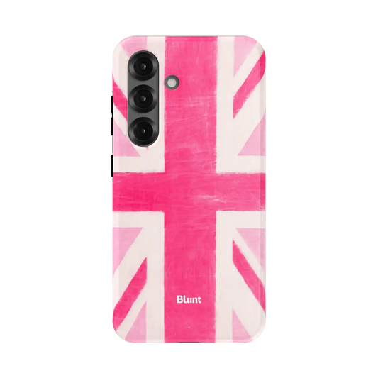 Pink Brit Samsung Case