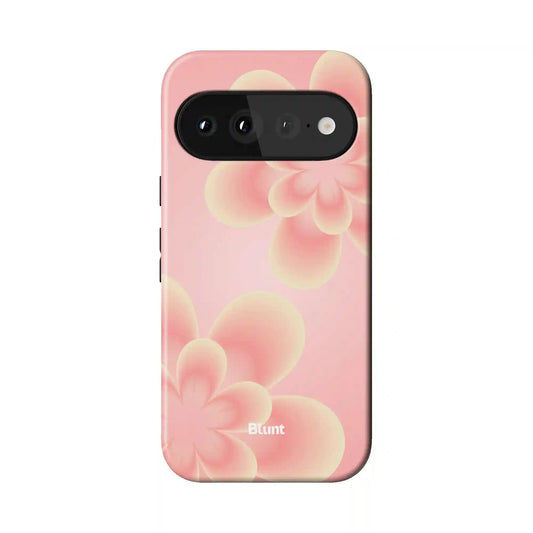 Peach Petals Pixel Case