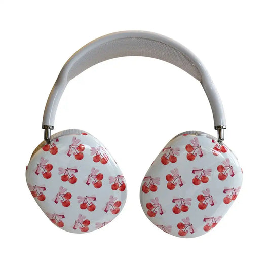 White Cherry Airpod Max Case
