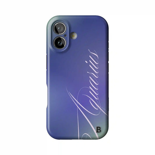 Aquarius Statement iPhone Case
