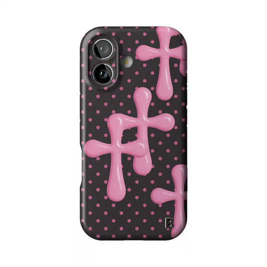 Blushed Saints Statement iPhone Case