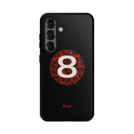 Red Cheetah Magic 8 Samsung Case