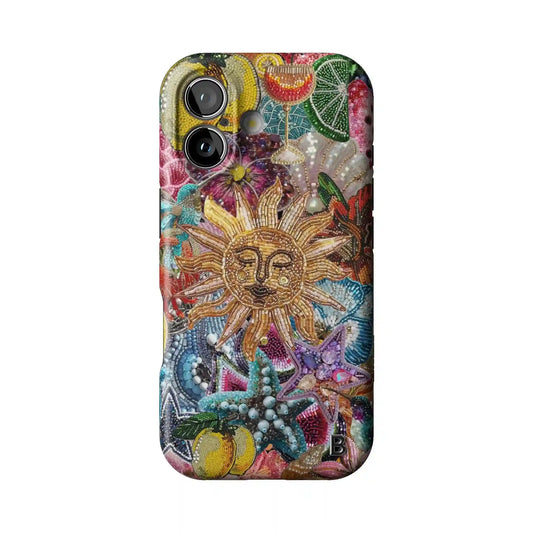Summer Treasure Statement iPhone Case