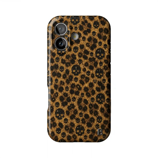 Skull Cat Statement iPhone Case