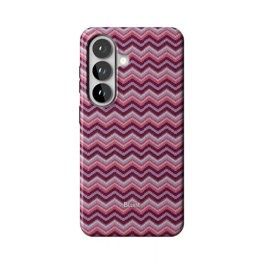 Plum Weave Samsung Case