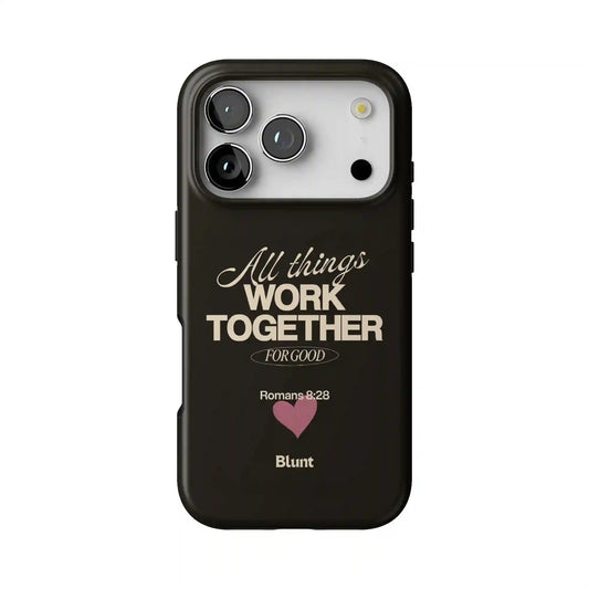 Romans 8:28 iPhone Case