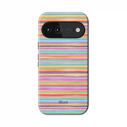 Sweet Stripe Pixel Case