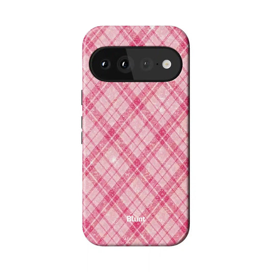 Pretty Plaid Pixel Case