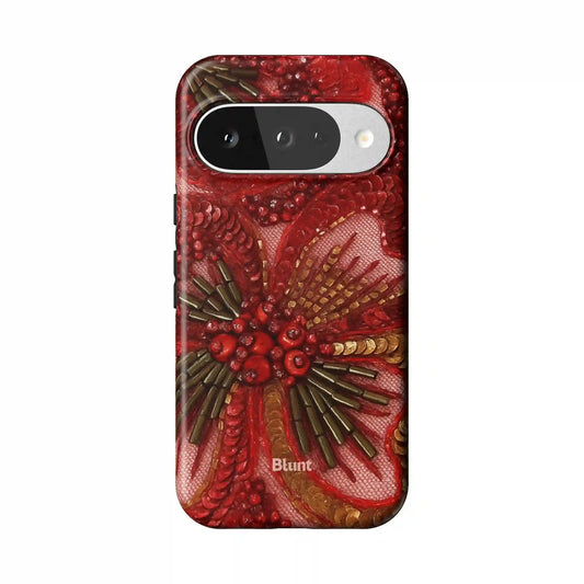 Crimson Pixel Case