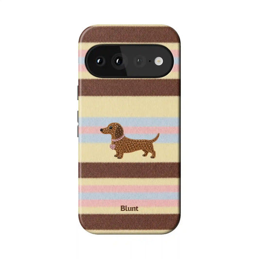 Banana Doxie Pixel Case