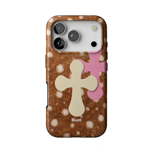 Crossed Doe iPhone Case