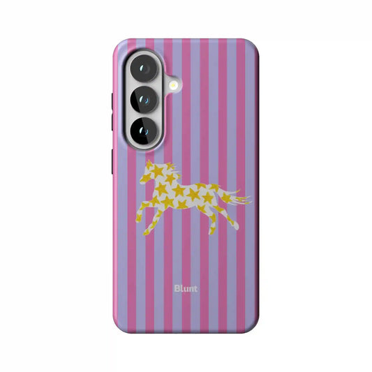 Striped Steed Samsung Case