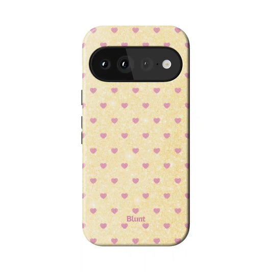Yellow Sweethearts Pixel Case