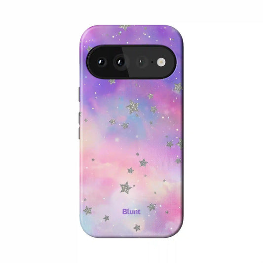 Cosmic Lilac Pixel Case