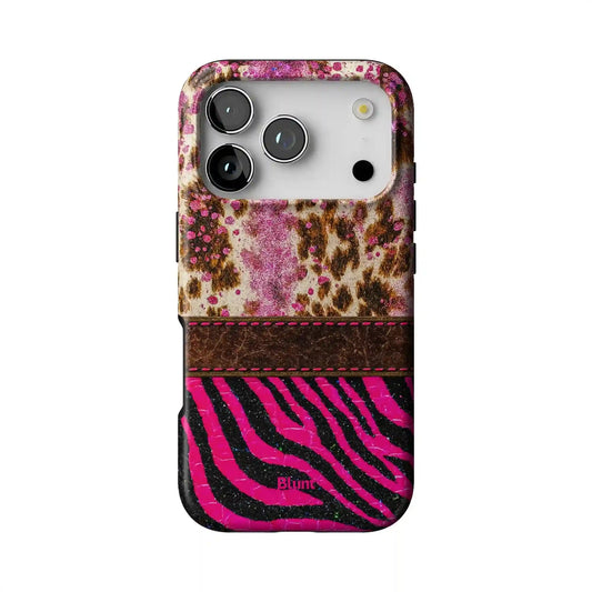 Neon Safari iPhone Case