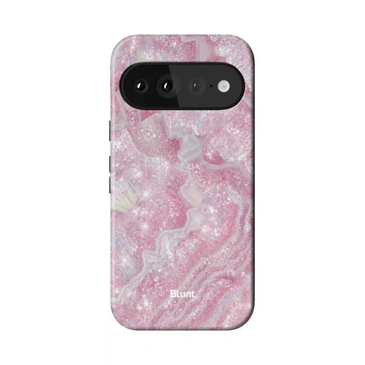 Pink Starmist Pixel Case