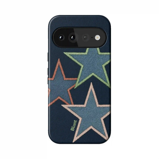 Neon Stars Pixel Case