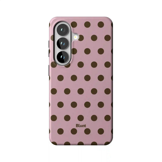 Blush Polka Samsung Case