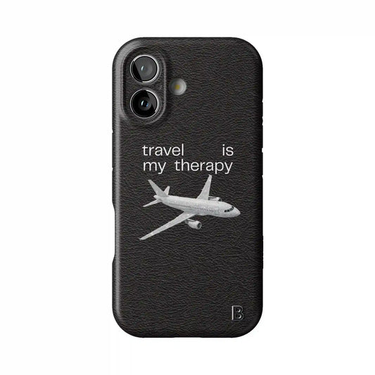 Travel Therapy Statement iPhone Case