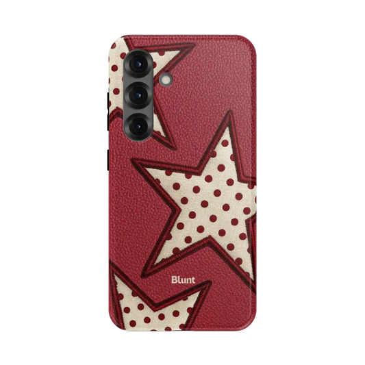 Cherry Polka Star Samsung Case