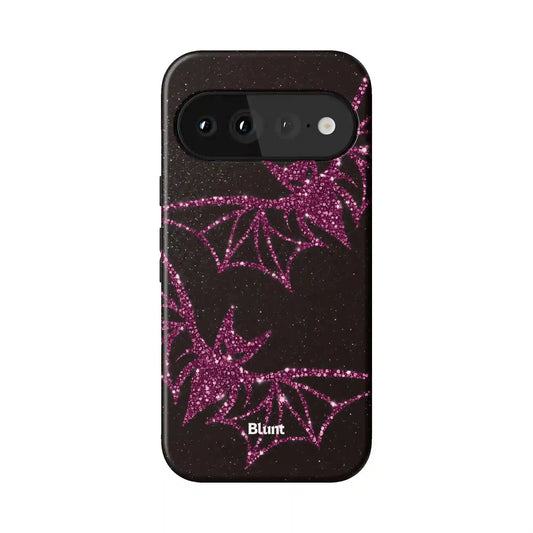 Pink Lunar Veil Pixel Case