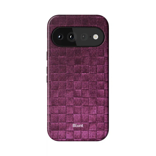 Heather Weave Pixel Case