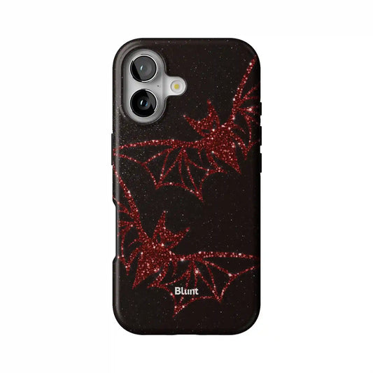 Red Lunar Veil iPhone Case