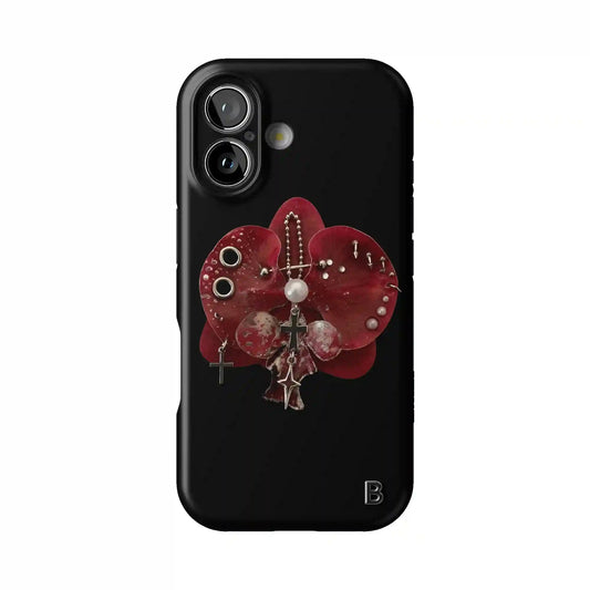 Crimson Relic Statement iPhone Case