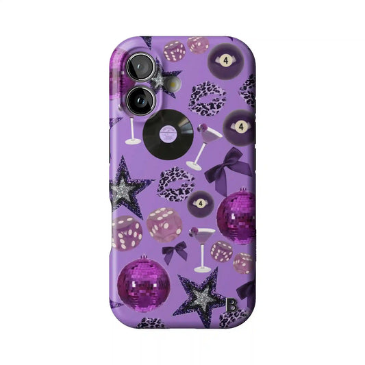 Cosmic Disco Statement iPhone Case