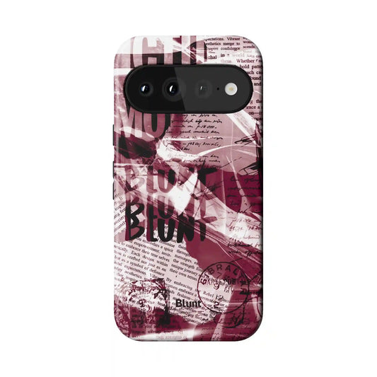 Red Love Letter Pixel Case