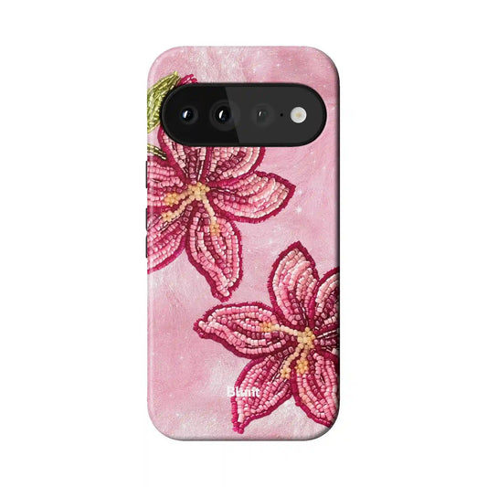 Blush Orchid Pixel Case