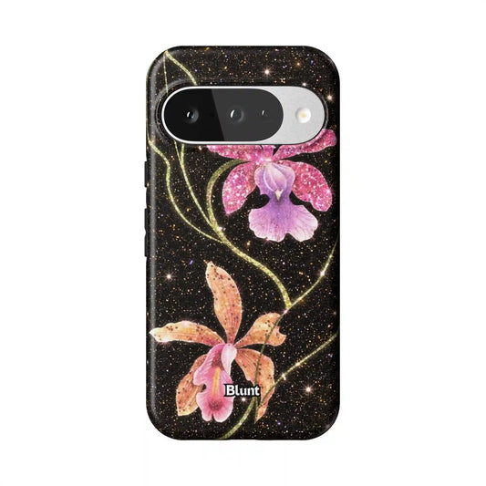 Cosmic Orchid Pixel Case