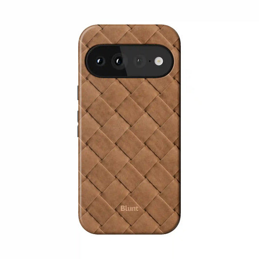 Braided Camel Pixel Case