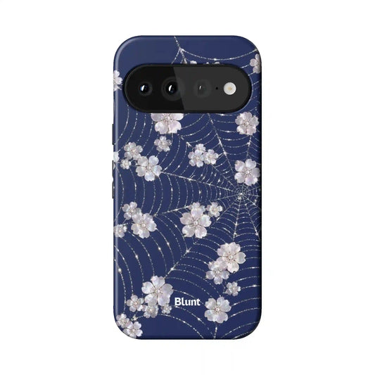 Floral Web Pixel Case