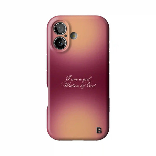 Written by God Statement iPhone Case