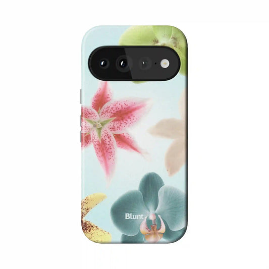 Blush Bloom Pixel Case