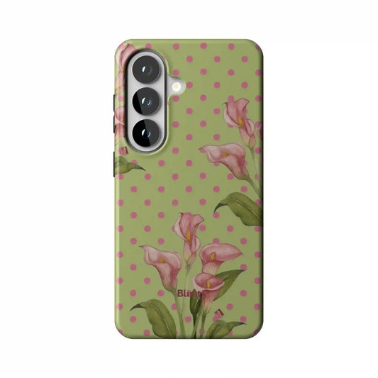 Matcha Bloom Samsung Case